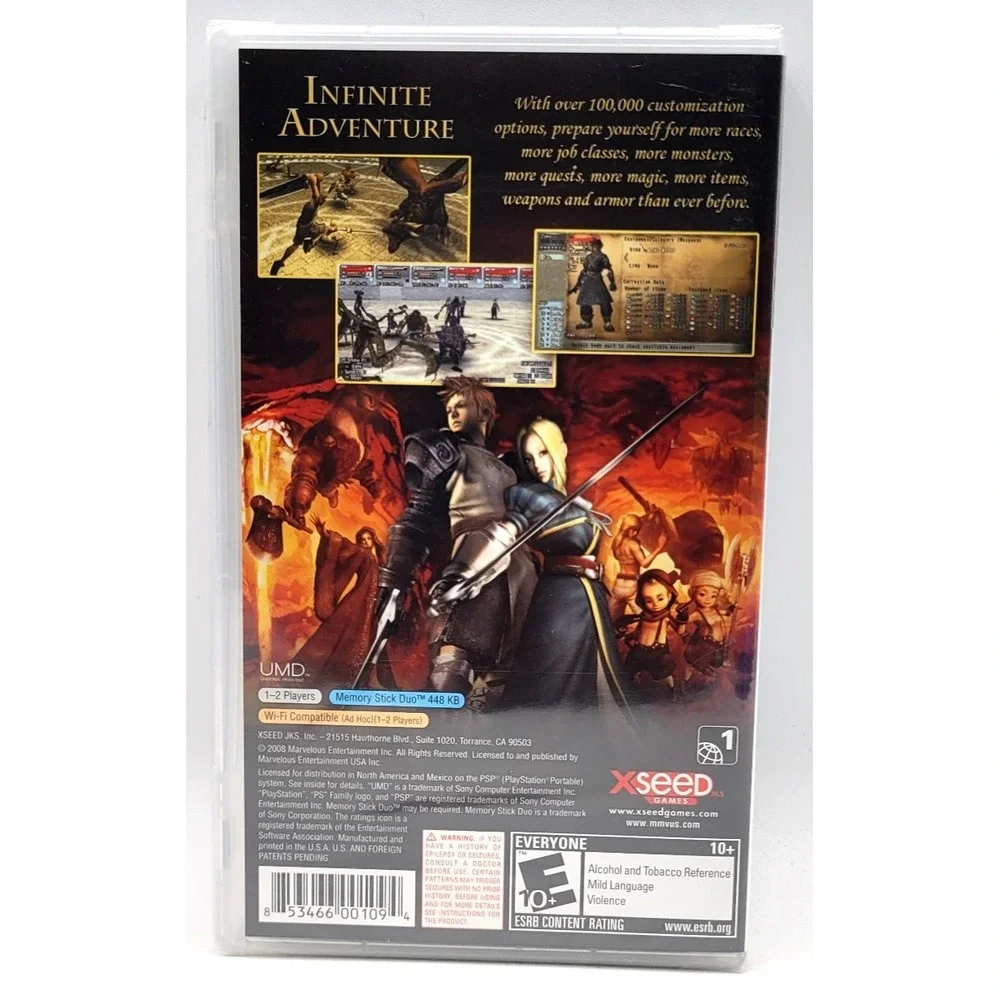Valhalla Knights‎ 2 (Sony PSP, 2008) FACTORY SEALED NEW